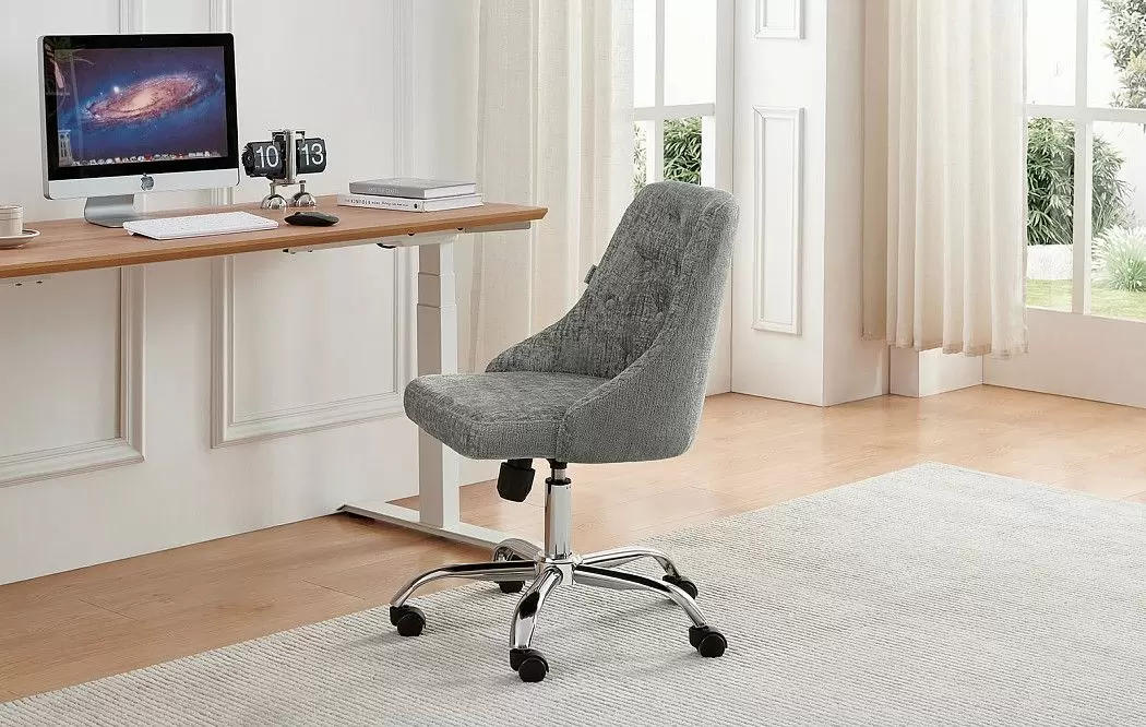 Кресло Aida, серый/серебро - фото 2