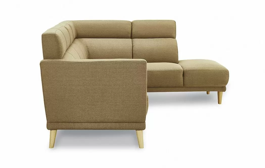 Диван Lorenzo угловой (правый), светло-коричневый - фото 7