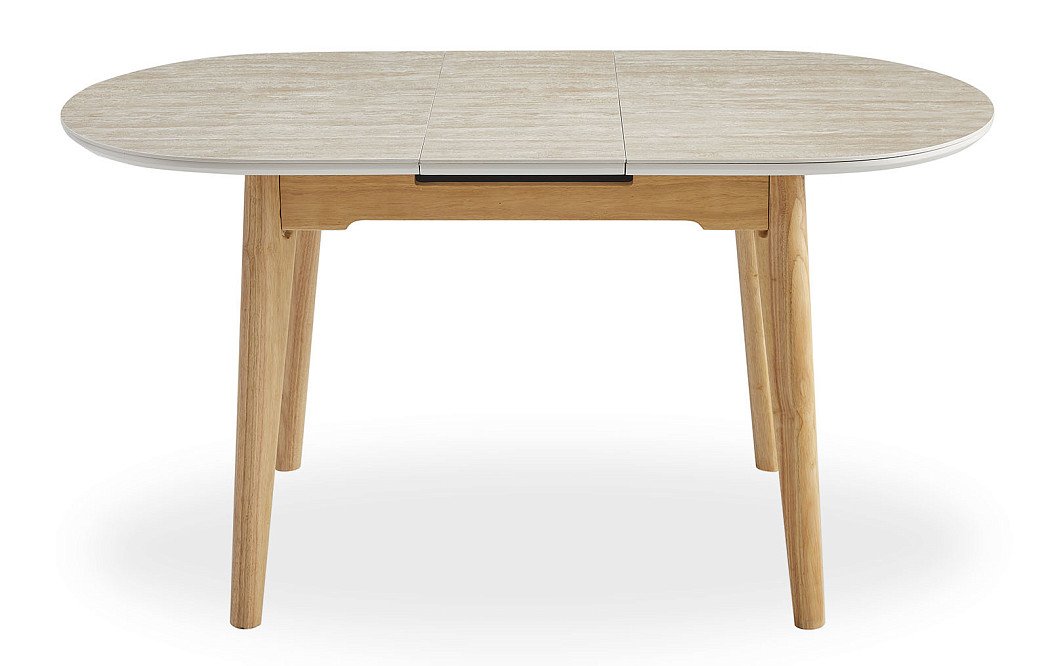 Стол раскладной Elsa 120-150, керамика травертин - фото 8