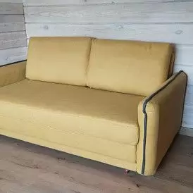 Комплект мягкой мебели Arizona, желтый/графит