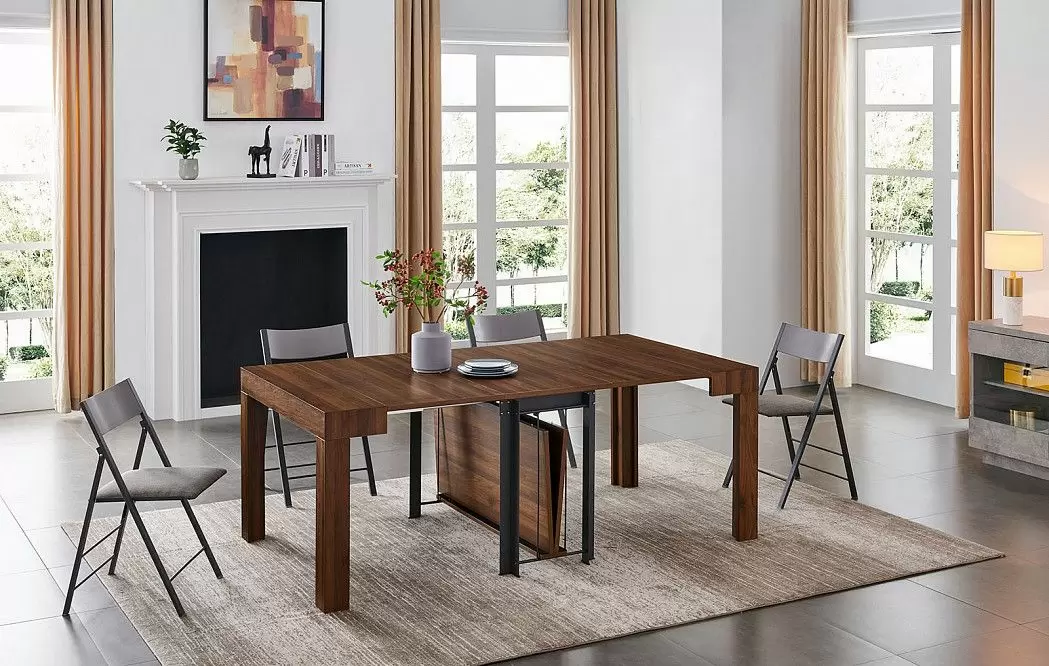 Стол раскладной Lincoln, орех - фото 4