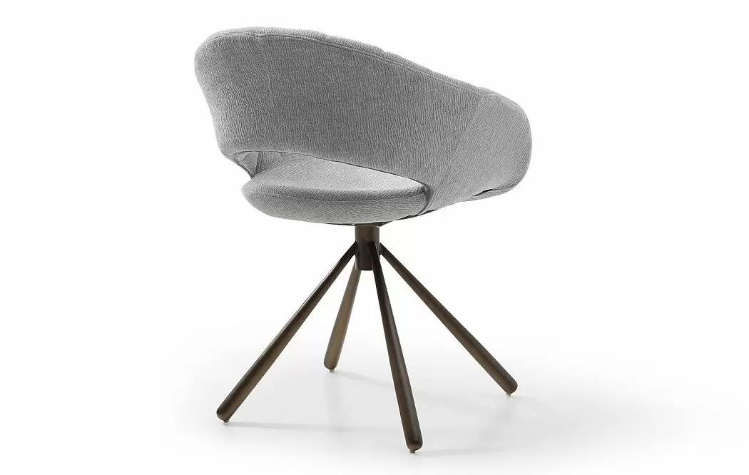 Стул Alessa, серый/бронза - фото 9