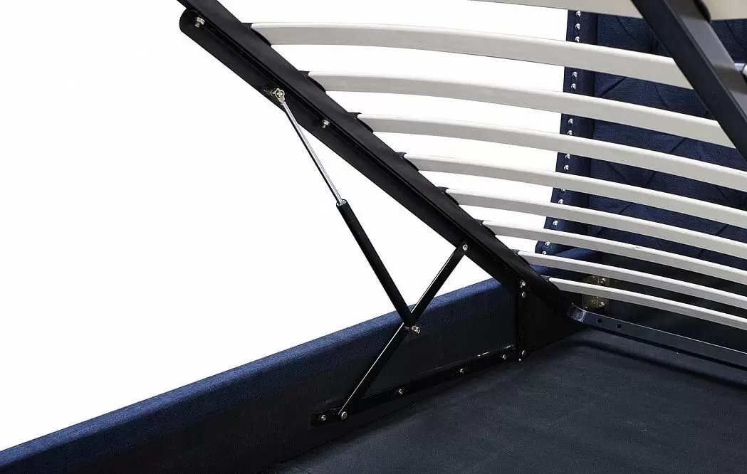 Кровать с подъемным механизмом Evita Grand, темно-синий - фото 11