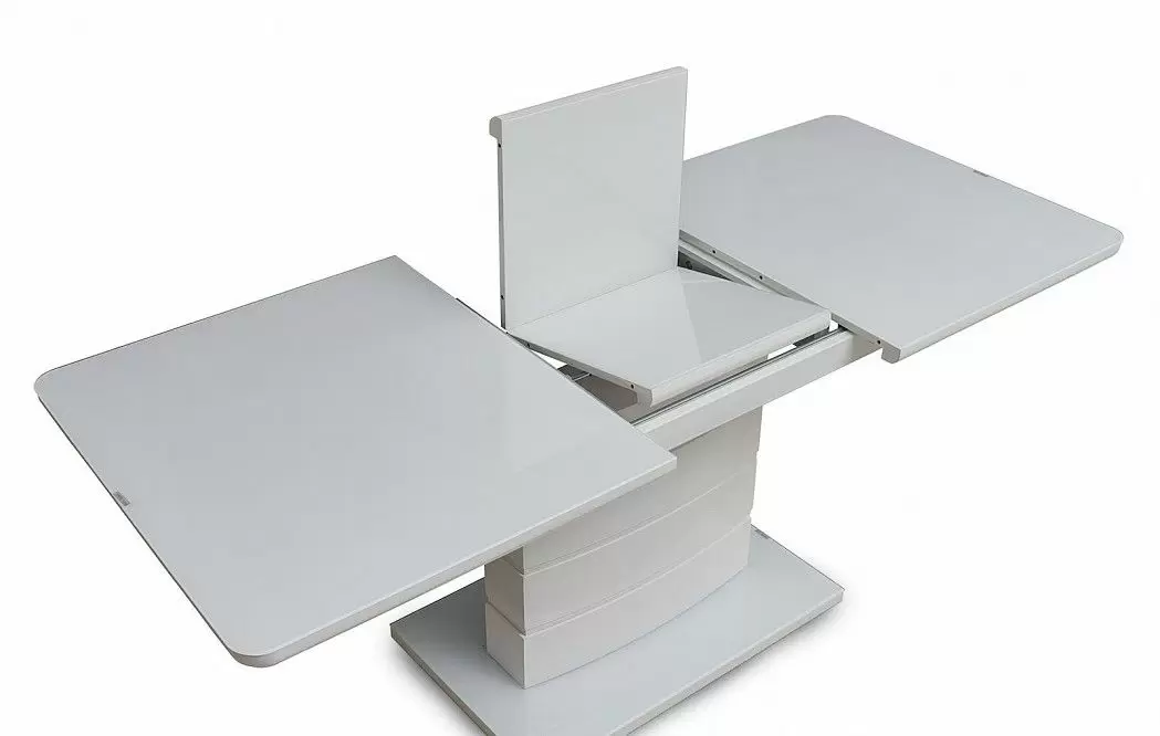 Стол раскладной Demi 140-180, белый - фото 9