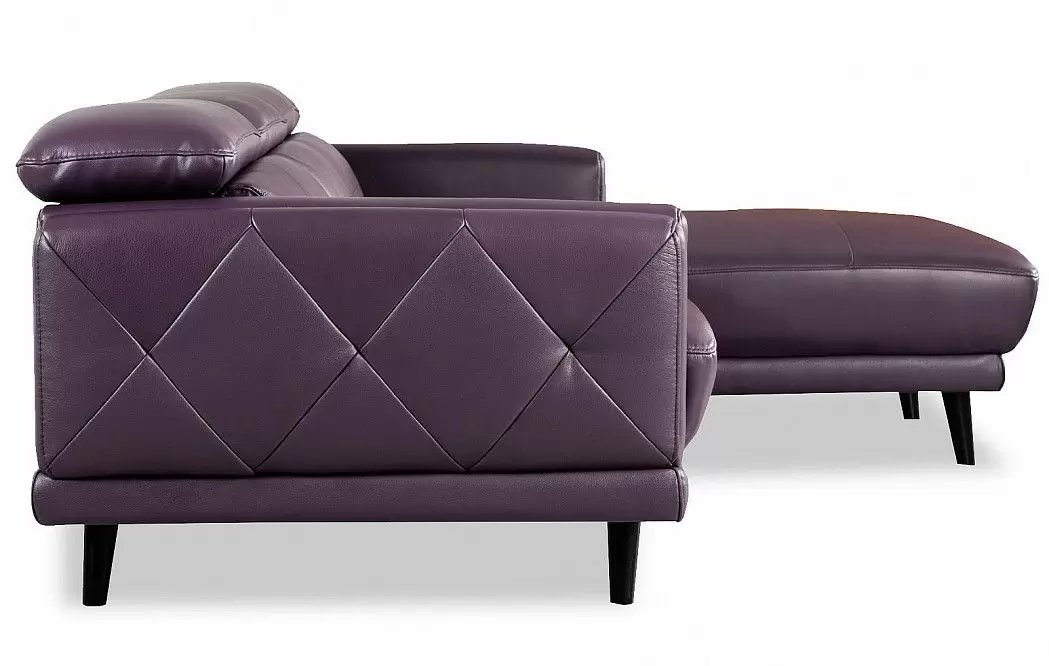 Диван Denver угловой (правый), фиолетовый - фото 3