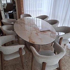 Стол Lucia + 4 стула Erin