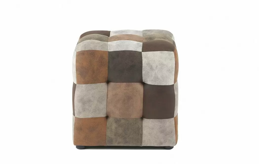 Пуф Trendy, коричневый пэчворк - фото 2