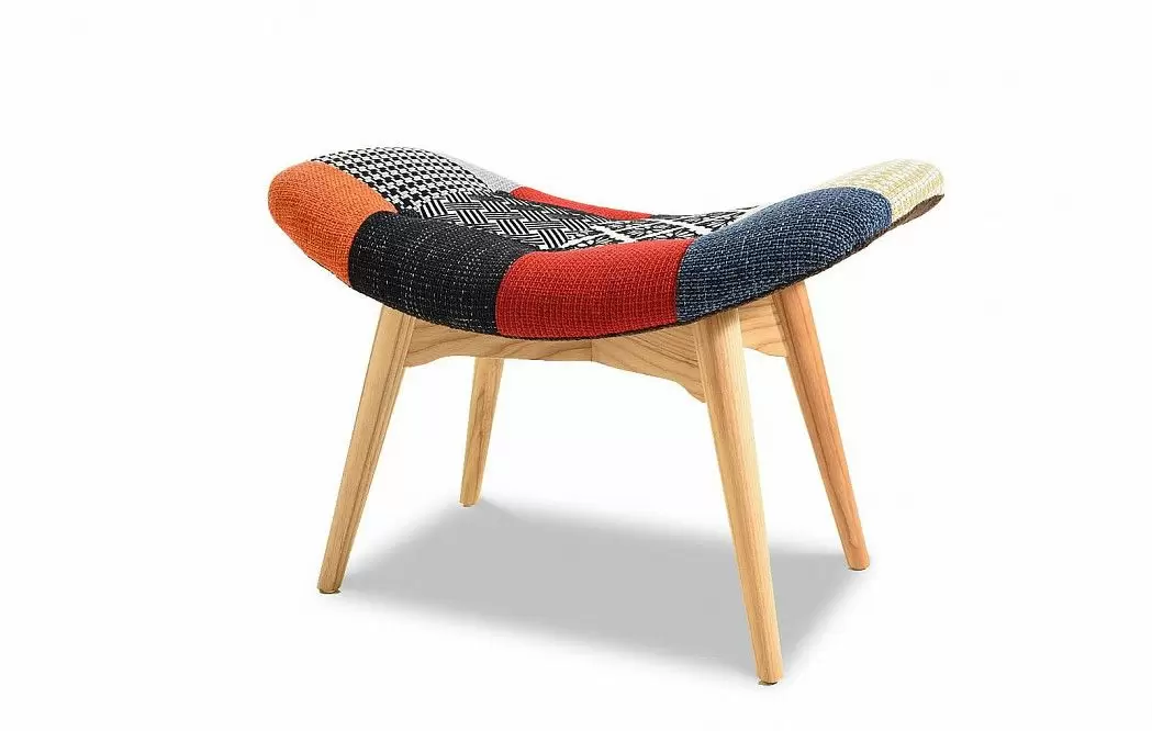 Кресло и оттоманка Contour, пэчворк - фото 6