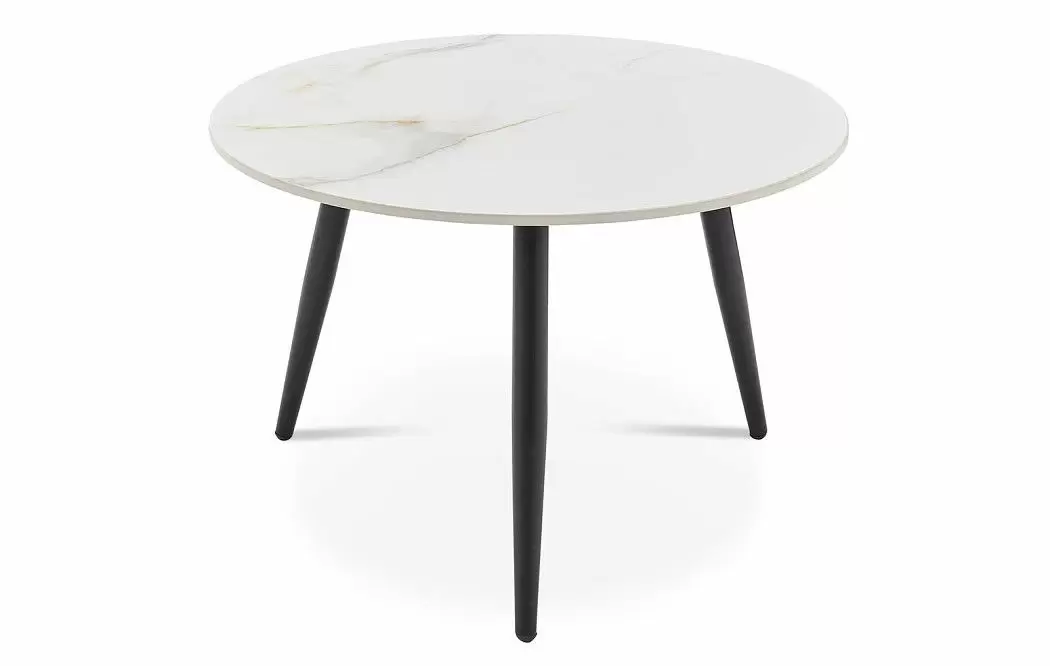 Набор из 2-х столов журнальных Liz, белая керамика - фото 9