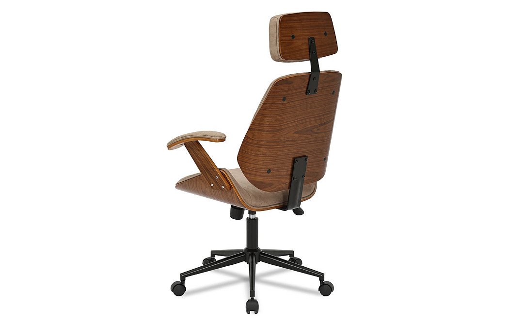 Кресло Benjamin, темно-бежевый/орех - фото 10