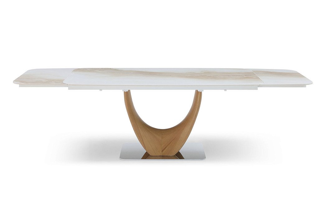 Стол Rimini Ceramic + 4 кремовых стула Simona - фото 4