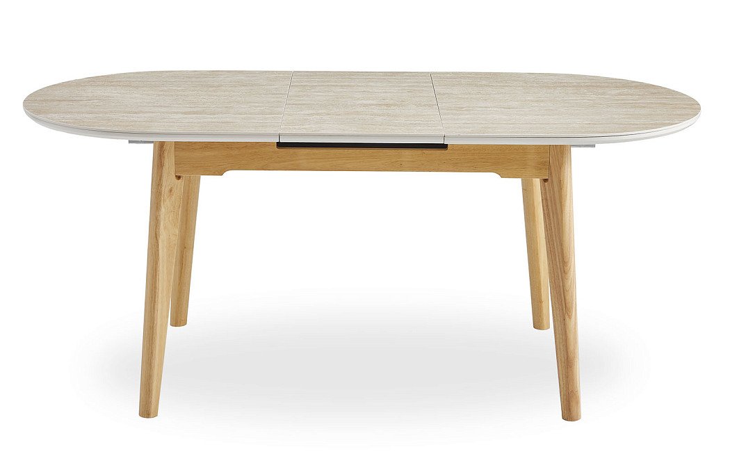 Стол раскладной Elsa 140-180, керамика травертин - фото 8