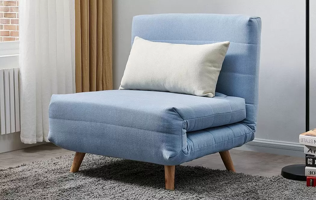 Кресло-кровать Flex, голубой