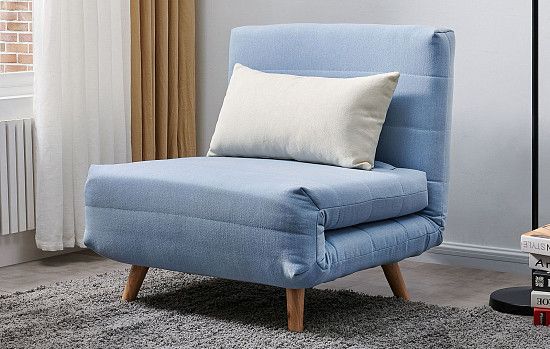 Кресло-кровать Flex, голубой