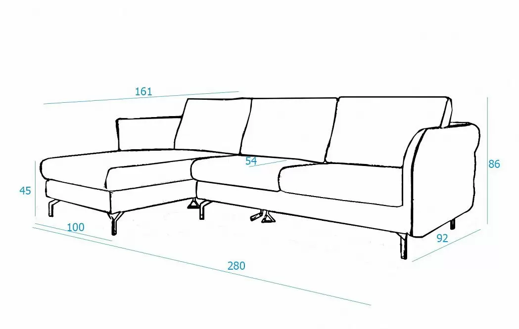 Диван Sunday угловой (левый) - фото 4