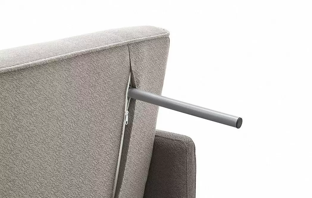 Диван-кровать Claire (1,5-спальный), бежевый/коричневый - фото 12