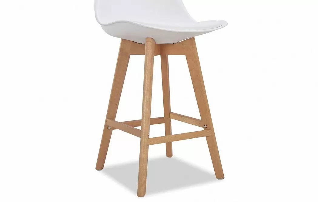 Стул полубарный Ulla (58), белый - фото 7