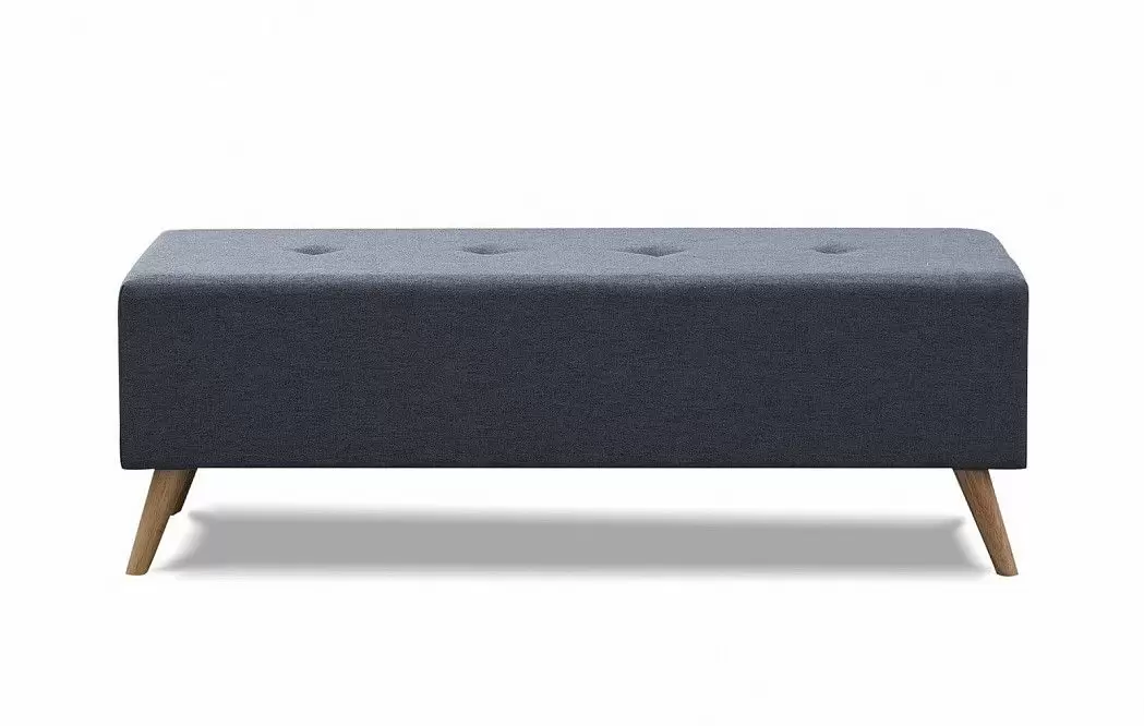 Банкетка Eva, серо-коричневый - фото 4