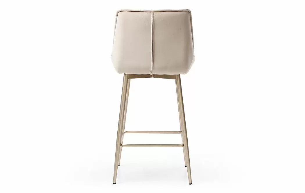 Стул полубарный Joely Bar (65), бежевый/шампань - фото 11