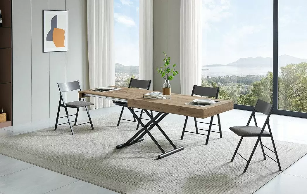 Стол-трансформер Conrad, дуб - фото 4