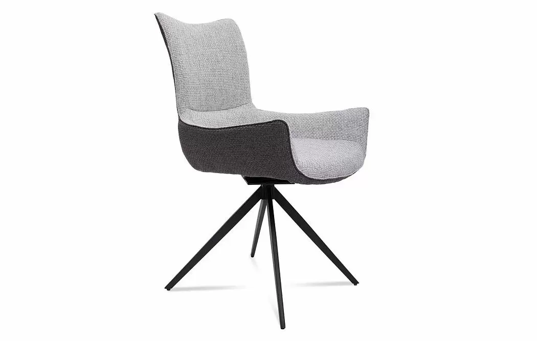 Стол Granada + 4 серых кресла Jess - фото 15