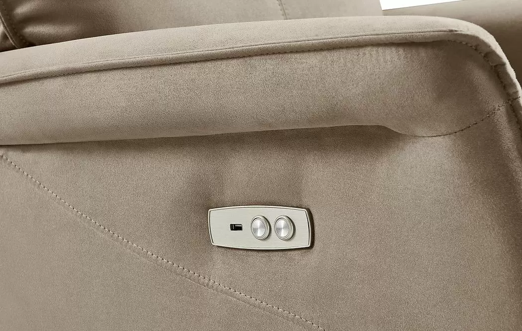 Кресло-реклайнер Marcy, темно-бежевый - фото 3