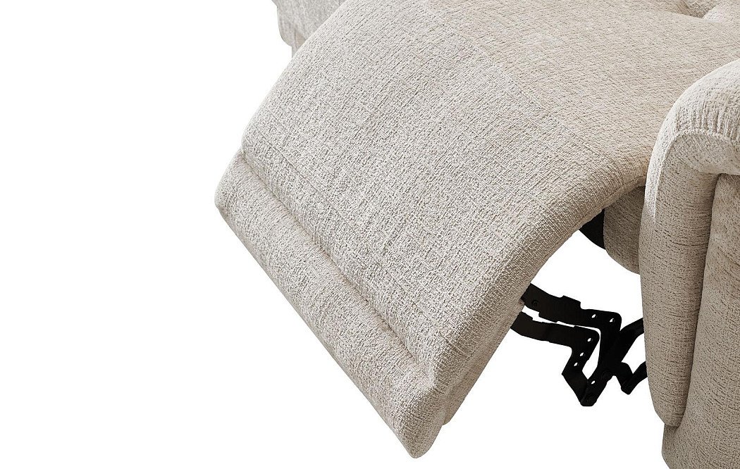 Диван-реклайнер Jonathan угловой (левый), бежевый - фото 11