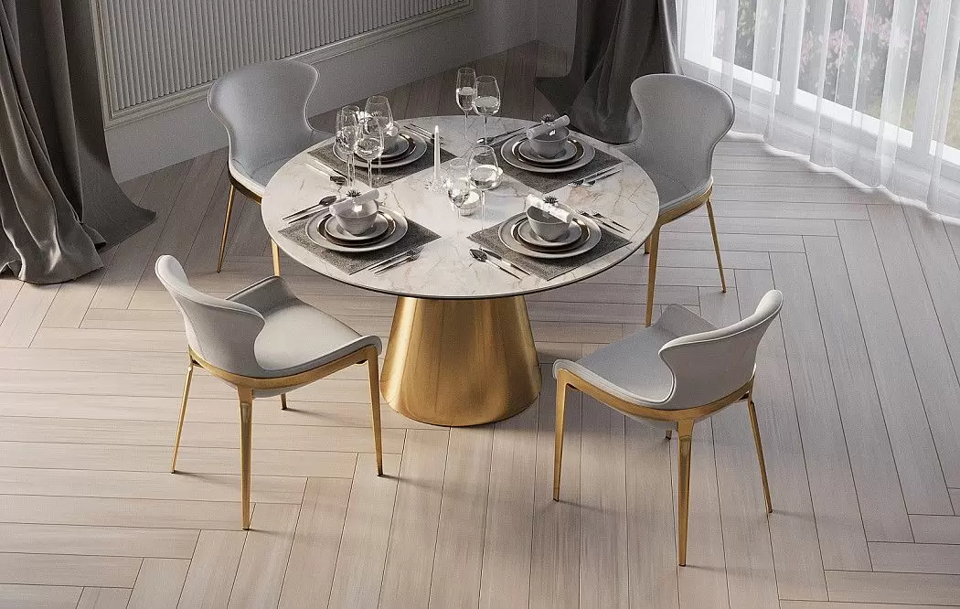 Стол Teresa + 4 стула Hillary - фото 2