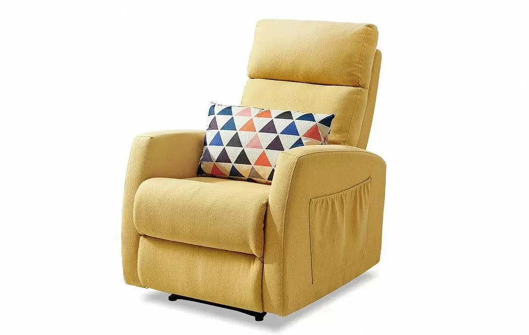 Кресло-реклайнер Vegas, желтый
