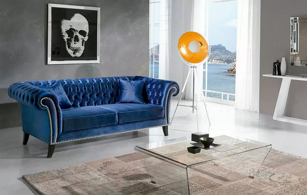 Диван Chester Lux, синий - фото 2