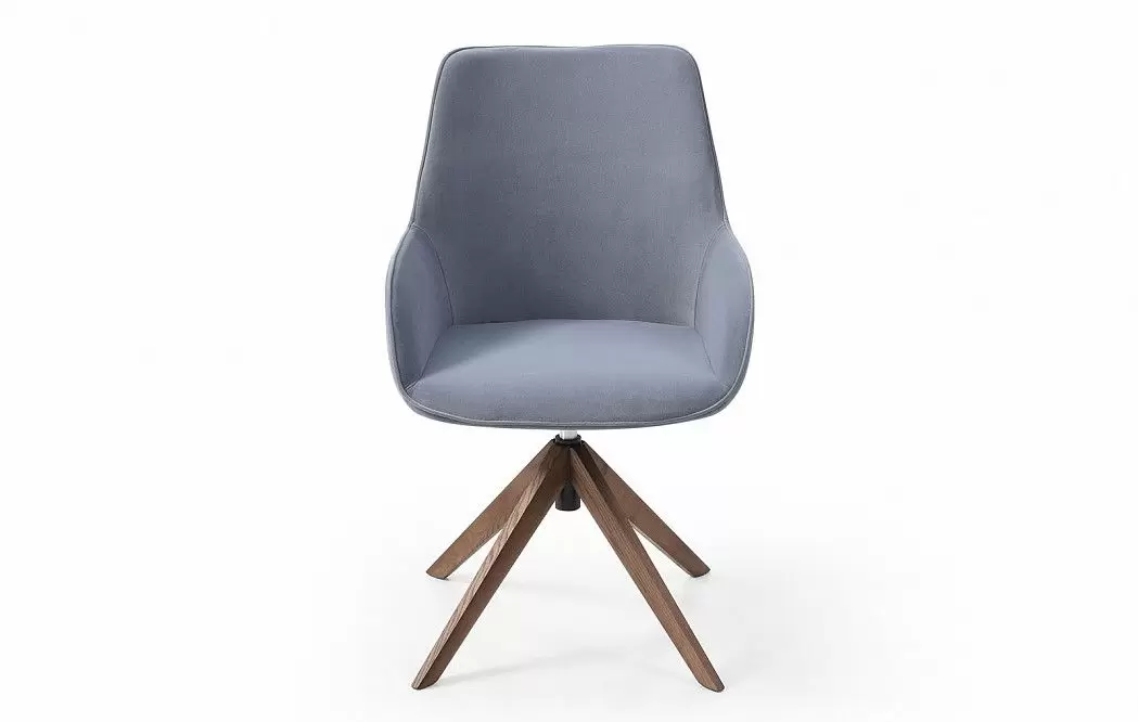 Стул Sheryl, серый/орех - фото 14