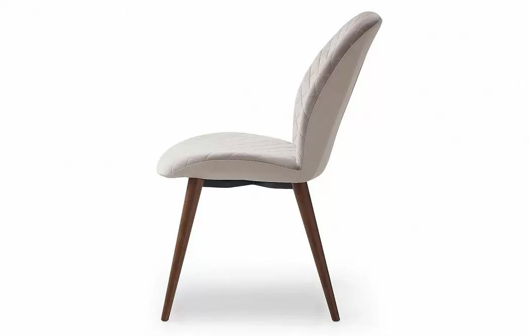 Стул Berta, бежевый/орех - фото 21