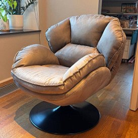 Кресло Bergen, серо-коричневый