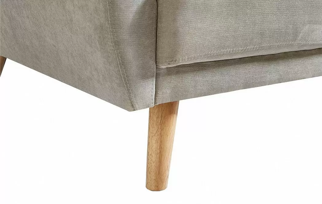 Диван-кровать Christy угловой (правый), серо-бежевый - фото 5