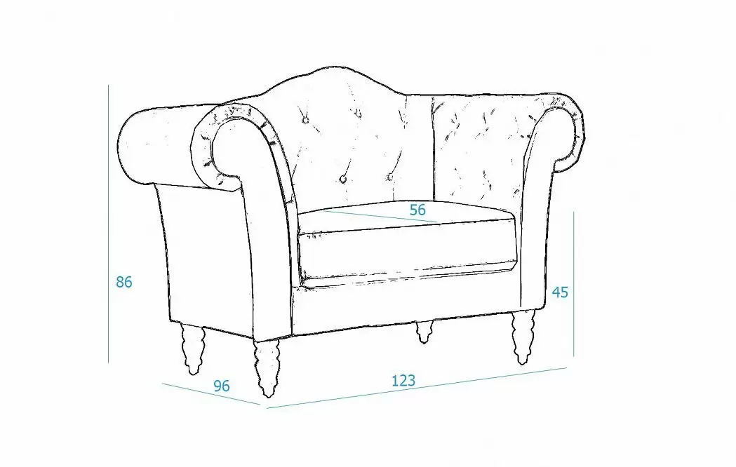 Кресло Scarlett - фото 3