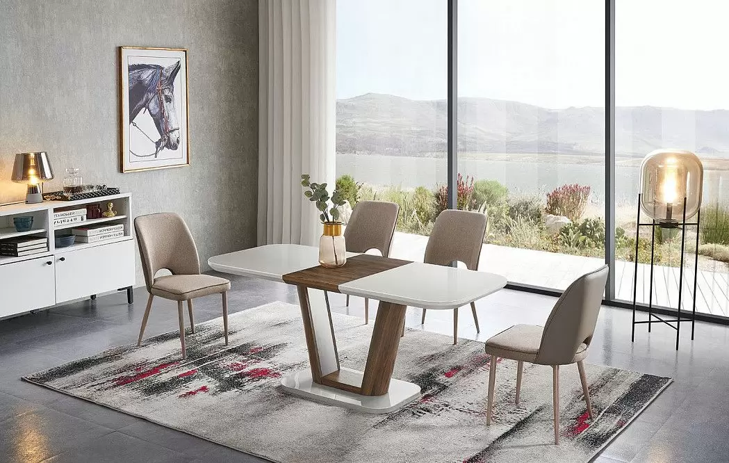 Стол Ester + 4 стула Kelly