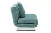 Кресло-кровать Rosy, бирюзовый/хром