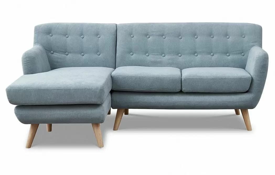 Диван Copenhagen угловой (левый), бирюзовый - фото 2
