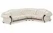Диван-кровать Versace угловой (правый), жемчуг