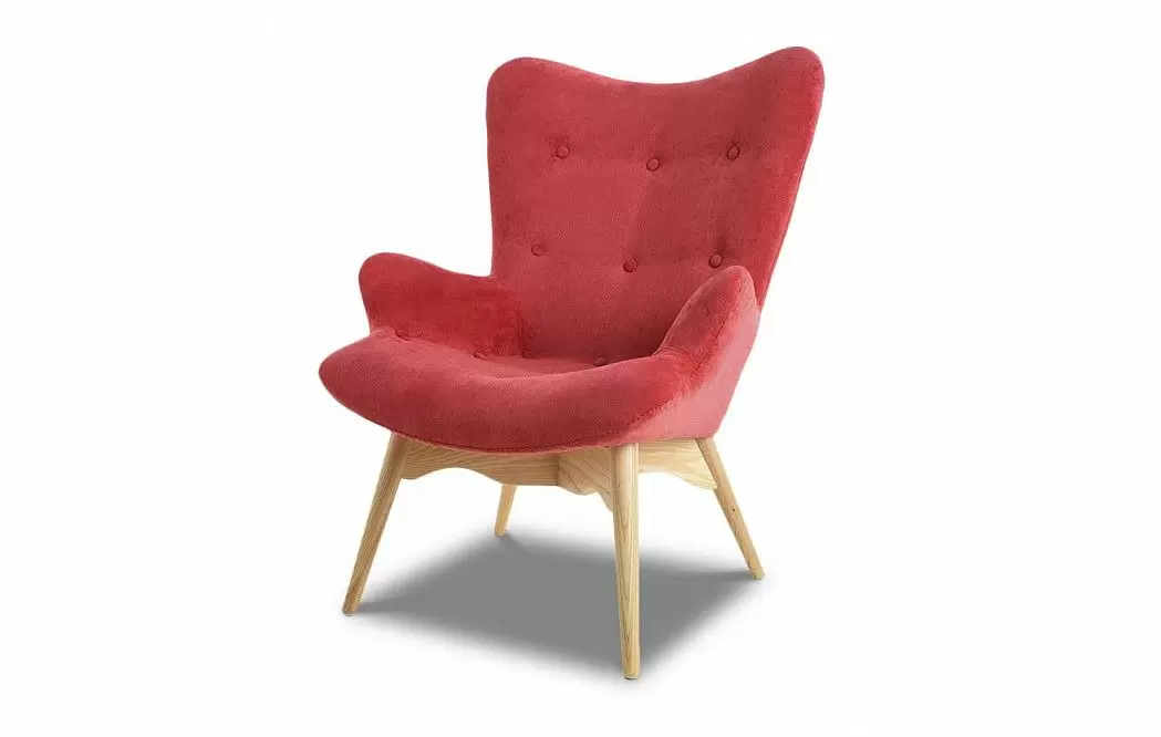 Кресло Contour, коралловый/ясень - фото 5