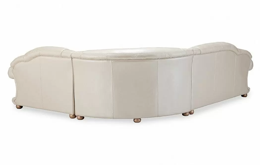 Диван-кровать Versace угловой (правый), жемчуг - фото 8