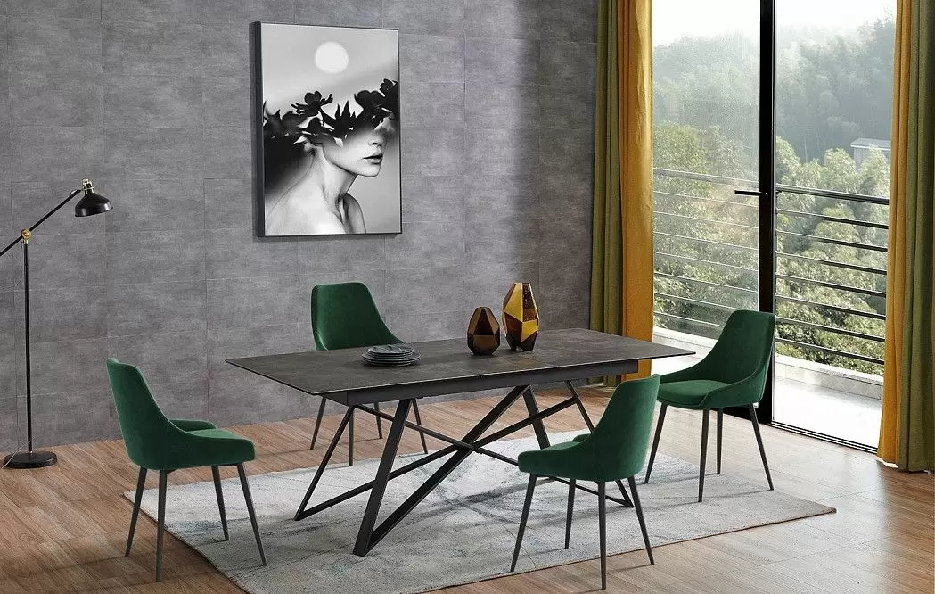 Стул Pepper, зеленый/черный - фото 4