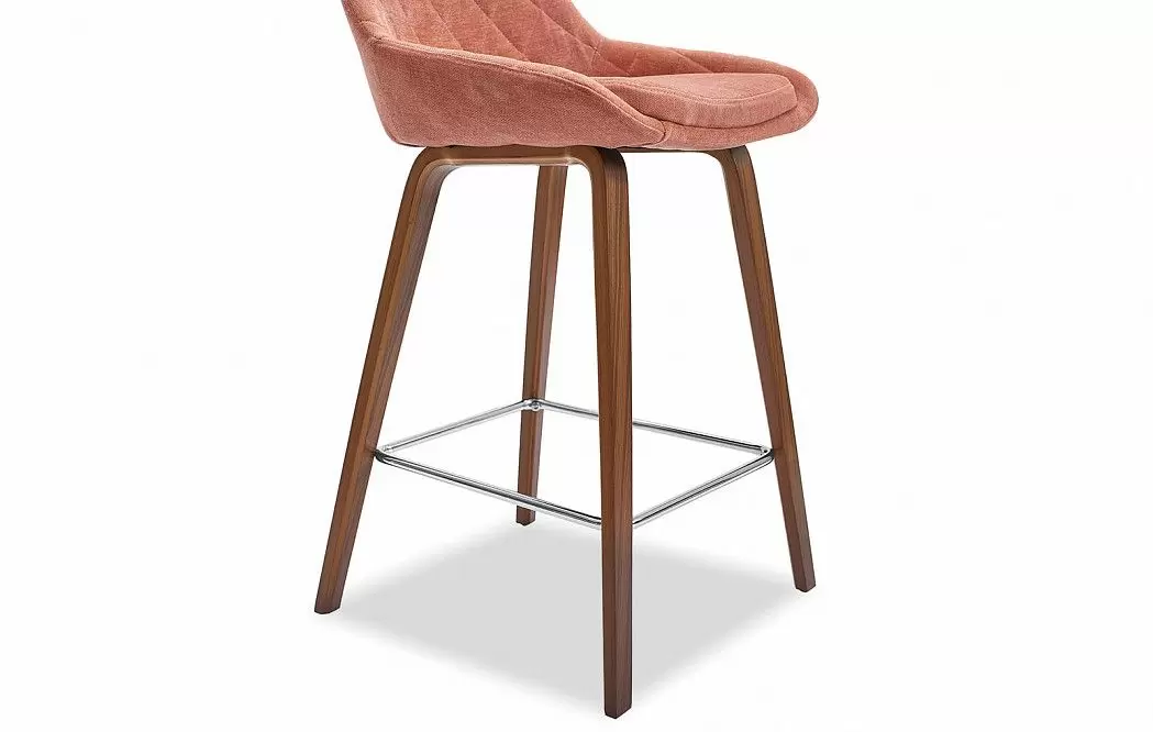 Стул полубарный Joan (65), коралловый - фото 5
