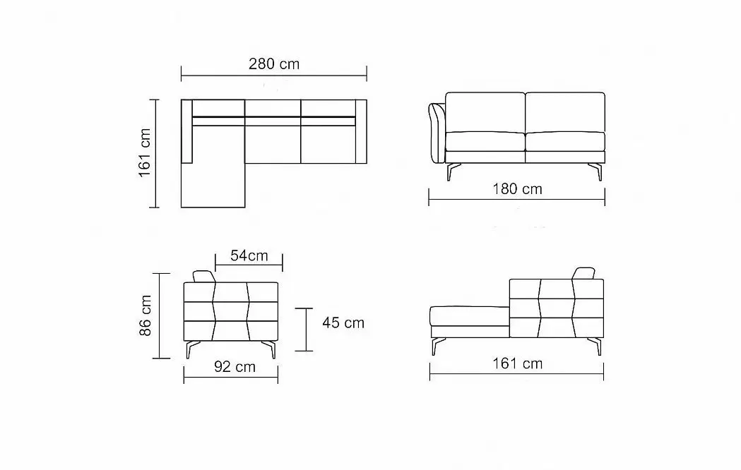 Диван Sunday угловой (правый) - фото 11