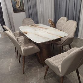 Стол Sorrento + 2 стула Berta + 2 стула Bern