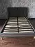 Кровать Madeira 180x200, серо-коричневый