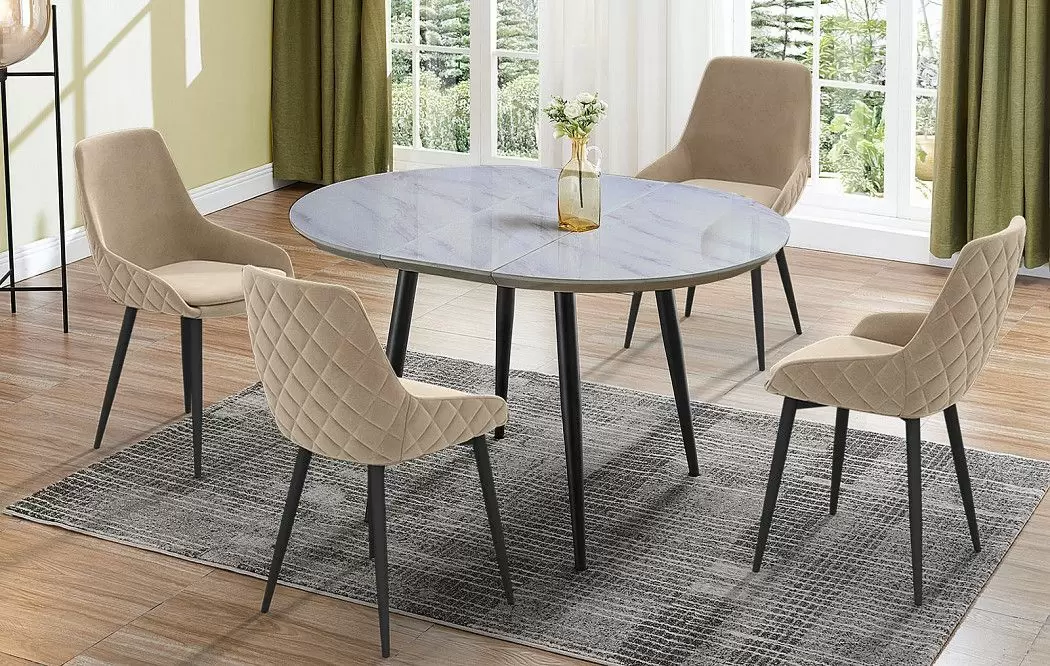 Стол Leticia + 4 стула Gerti