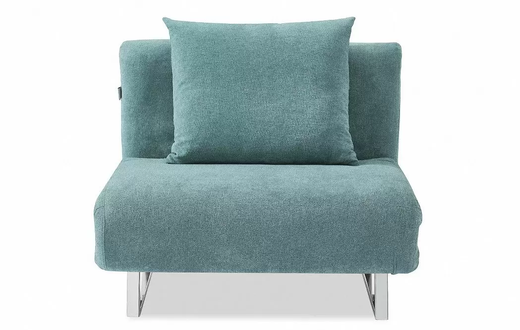 Кресло-кровать Rosy, бирюзовый/хром - фото 5