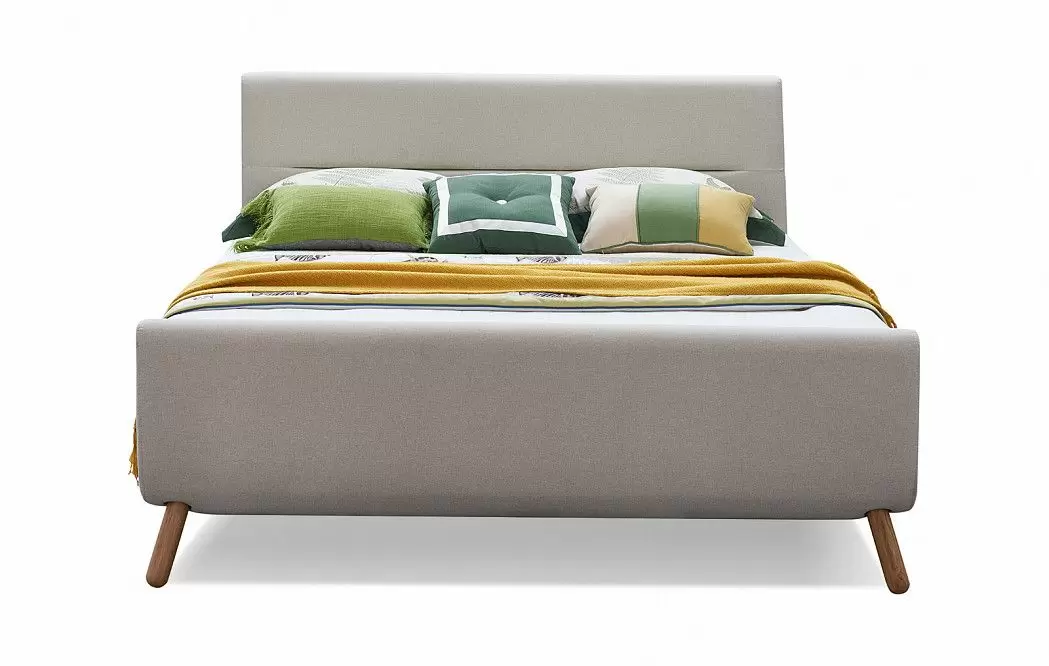 Комплект для спальни Borneo, бежевый/жженый дуб - фото 7