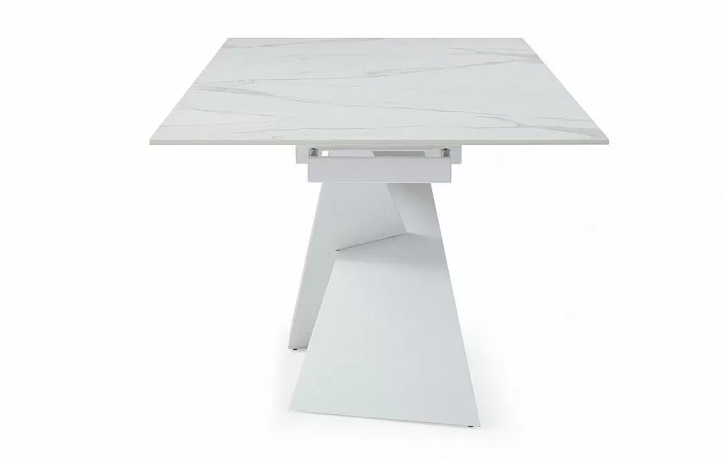 Стол раскладной Savoy 180-240, белая керамика - фото 13